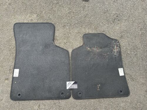 Genuine Original Audi TT Mk1 BLACK Floor Carpet Mats*98-06*OEM*225*180*150*VGC*