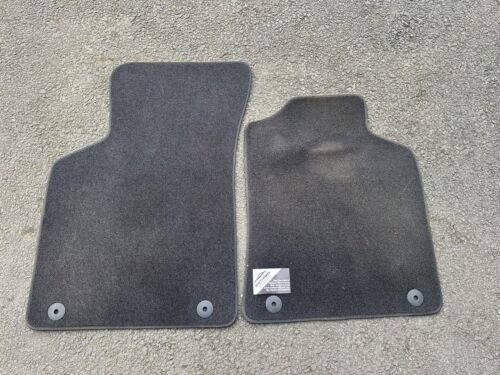 Genuine Original Audi TT Mk1 BLACK Floor Carpet Mats*98-06*OEM*225*180*150*VGC*